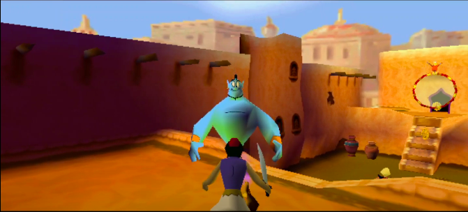 Aladdin and Genie