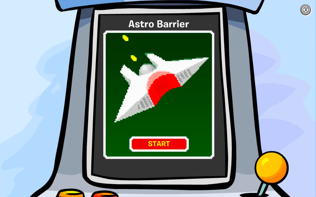 Club Penguin Astro Barrier