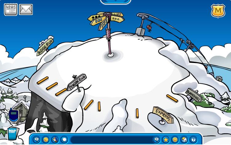 Club Penguin Ski Hill